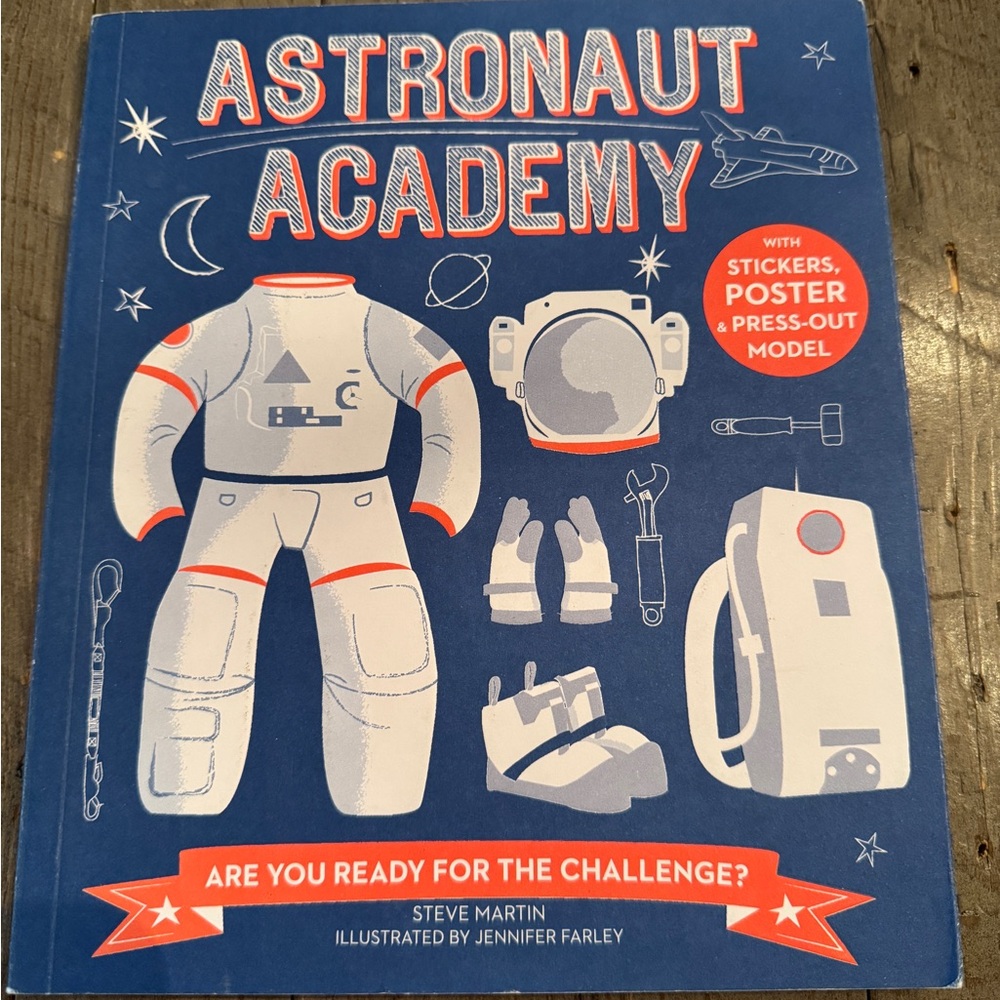 New! Astronaut Academy Activity Book